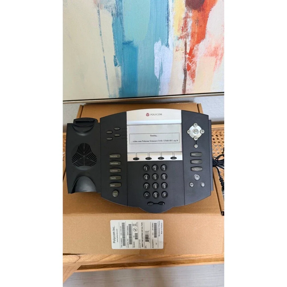 Complete Polycom SoundPoint IP 550 SIP Business Phone